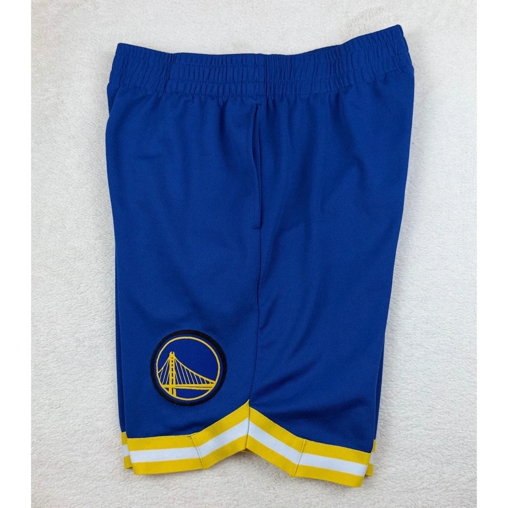 NBA Golden State Warriors Stephen Curry 30 Basketball Shorts‎ Mens Medium Blue